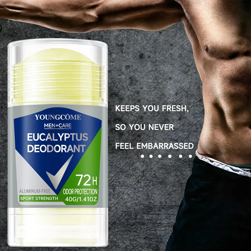 Déodorant à bille pour homme, avantages