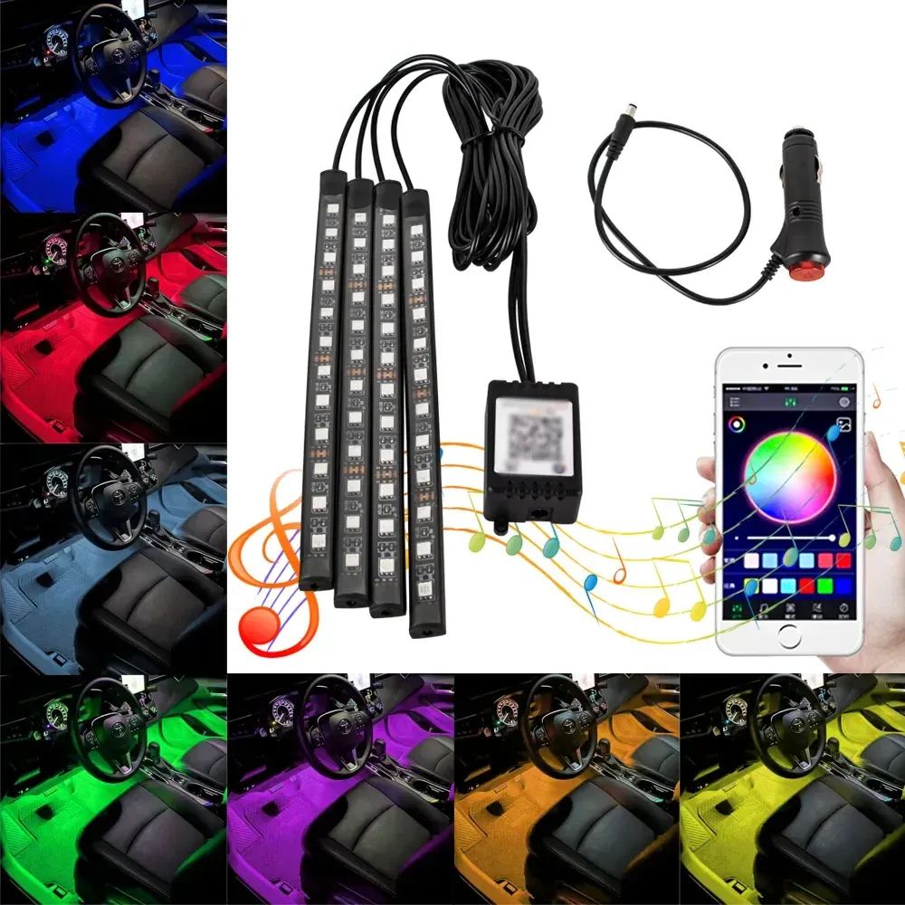 Éclairage d'ambiance LED pour habitacle de voiture