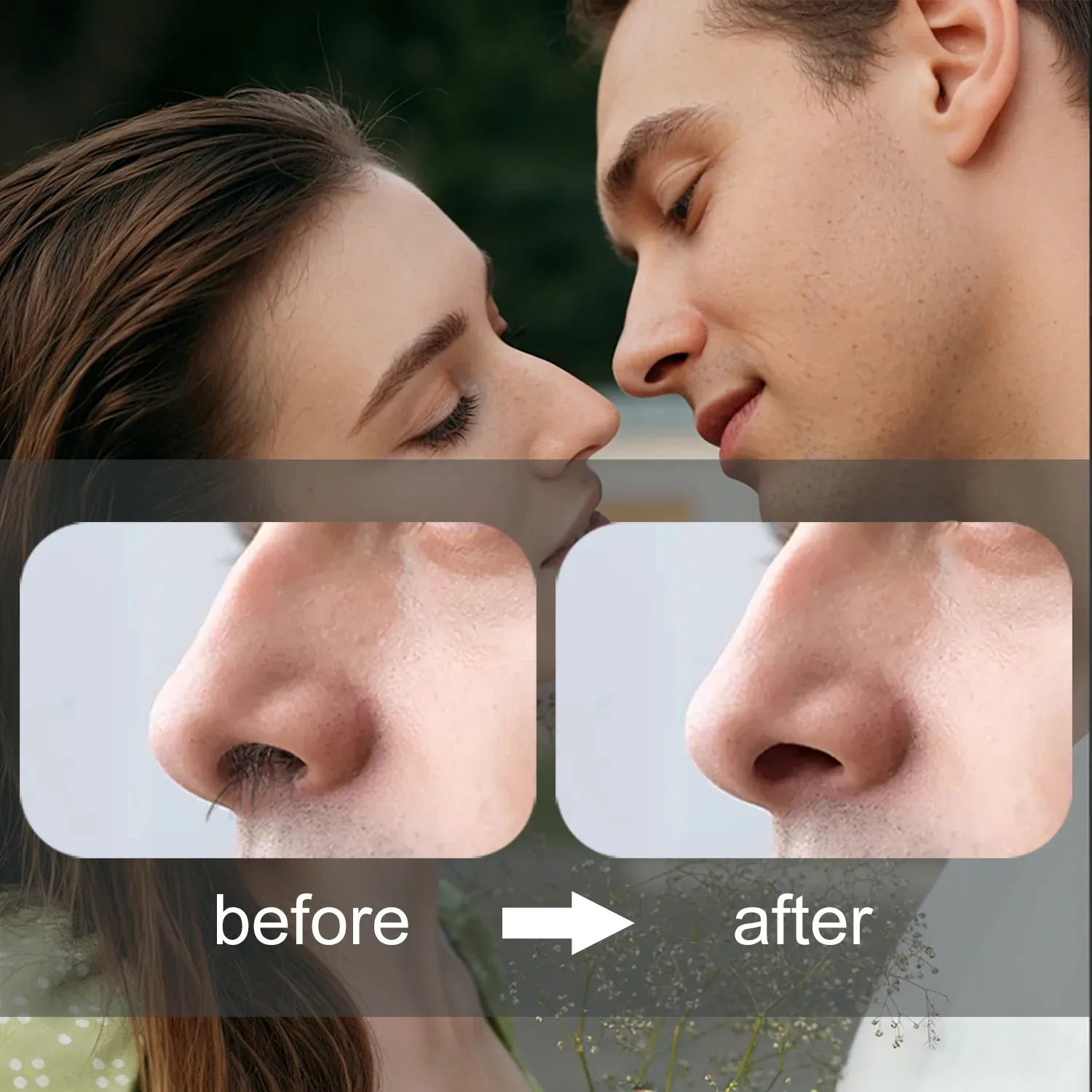 Tondeuse de nez électrique rechargeable, étanche, pour hommes et femmes 2