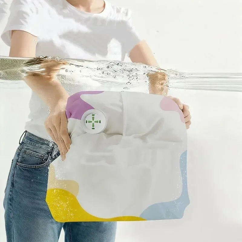 Sacs de rangement sous vide sans pompe pour vêtements, couvertures et édredons, grande capacité 5