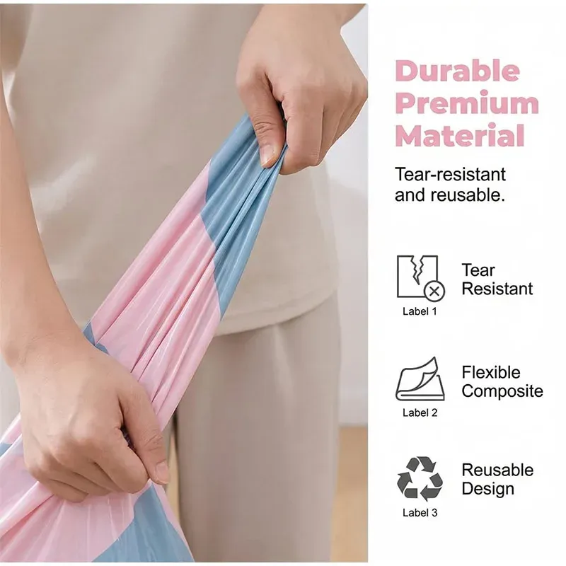 Sac de rangement sous vide, capacité