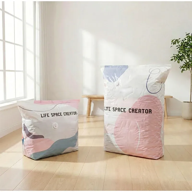 Sac de rangement sous vide, organisation