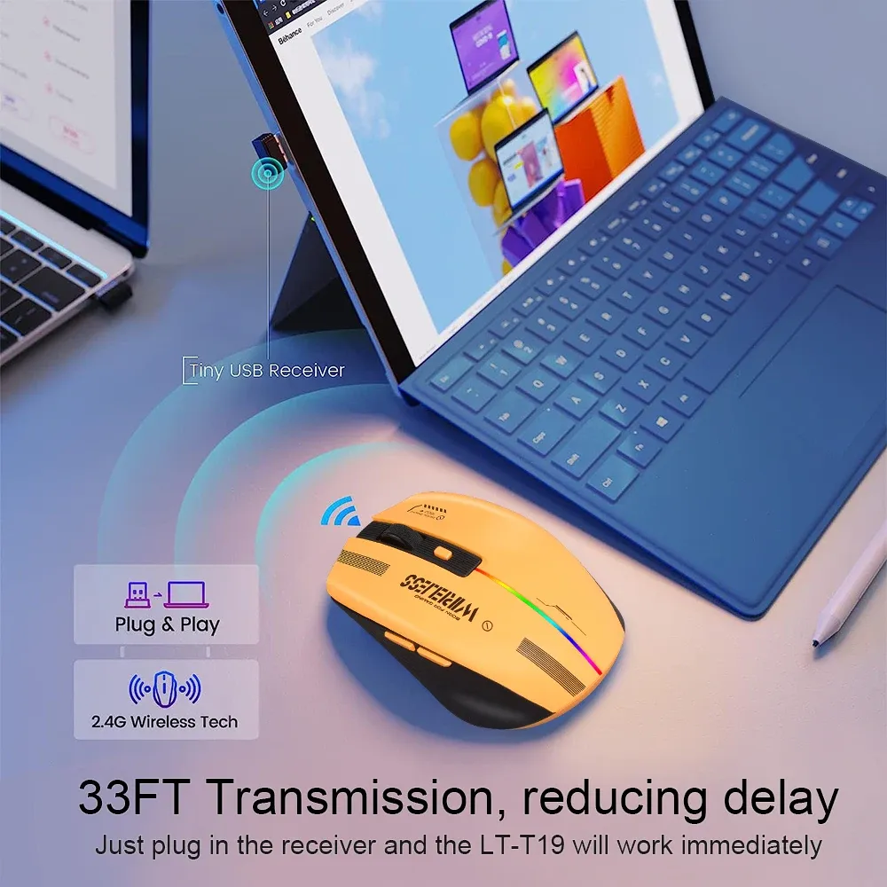 Souris LT-T19, ergonomie