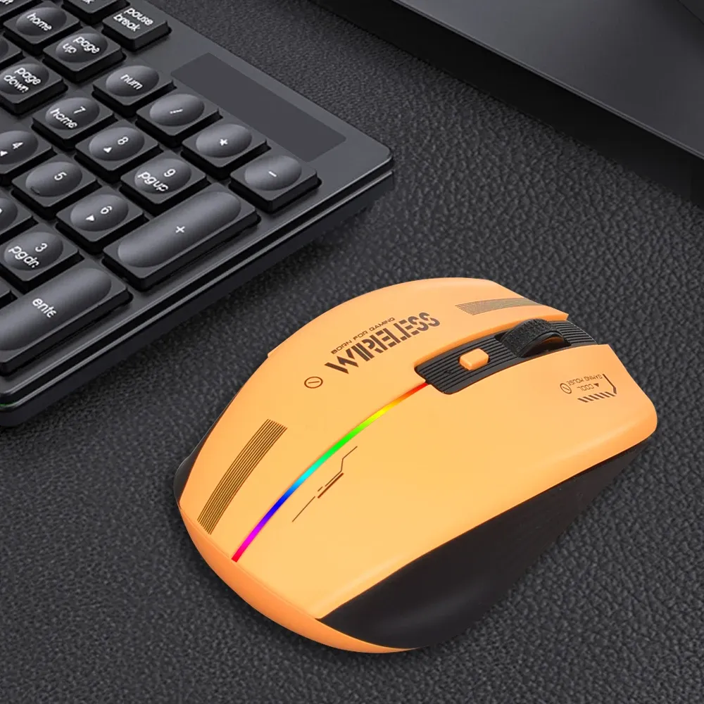 Souris LT-T19, lumière RGB en action