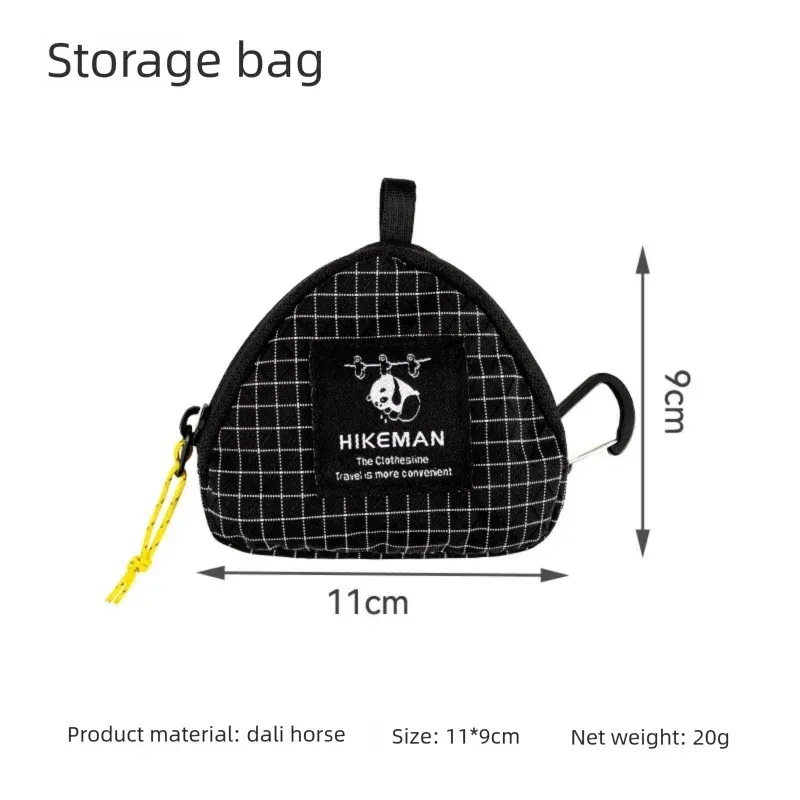 Corde à linge portable d'extérieur avec pinces, idéale pour le camping et les voyages, sans perçage, anti-vent 7