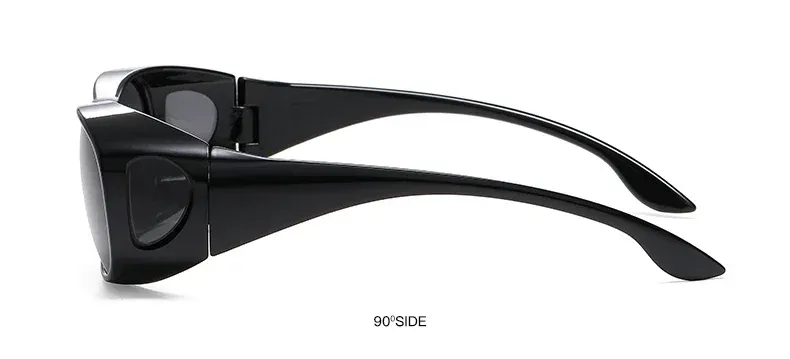 Lunettes de soleil polarisées, détail des verres