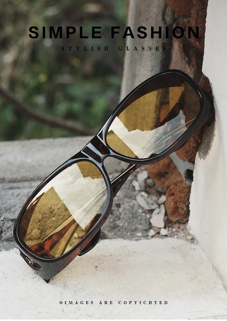 Lunettes de soleil polarisées, style et finition