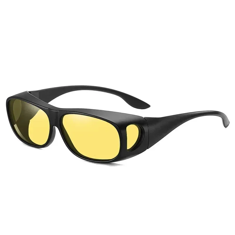 Lunettes de soleil polarisées à porter par-dessus les lunettes de vue, enveloppantes, pour la conduite, la pêche et le sport 7