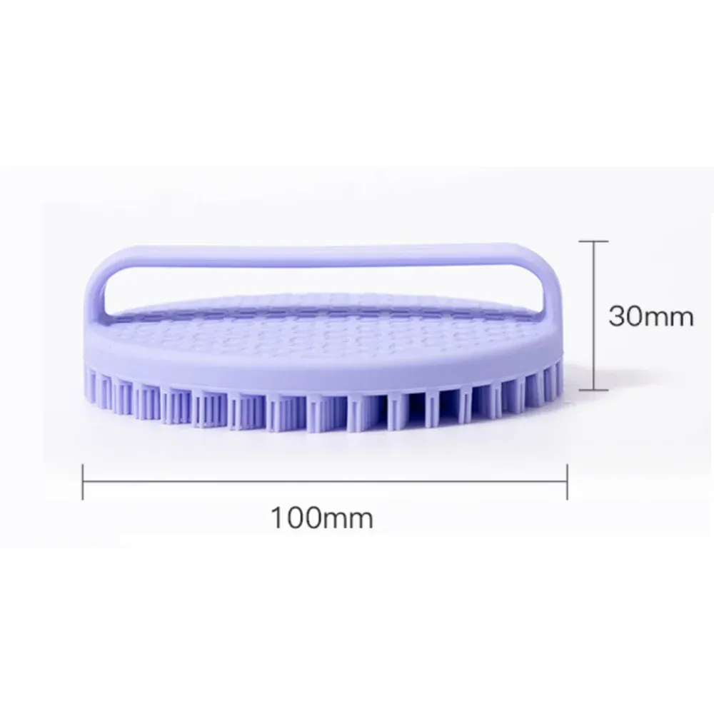 Brosse nettoyante corporelle en silicone pour une exfoliation efficace et un massage doux 2