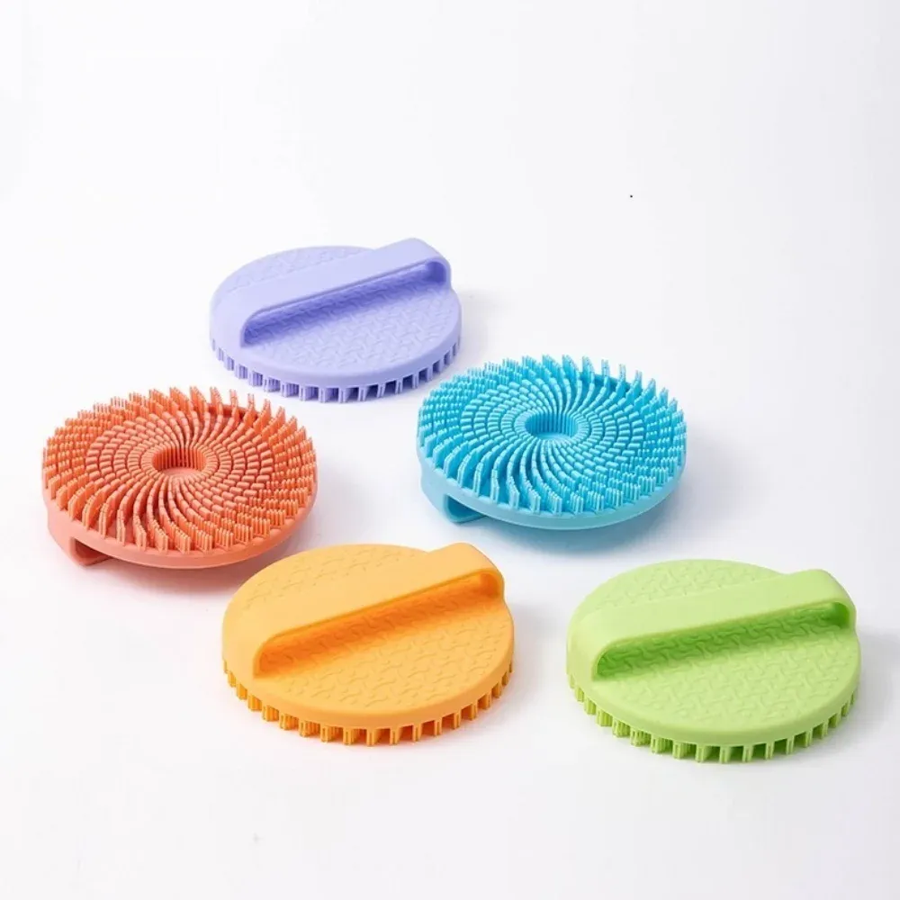 Poignée antidérapante de la brosse