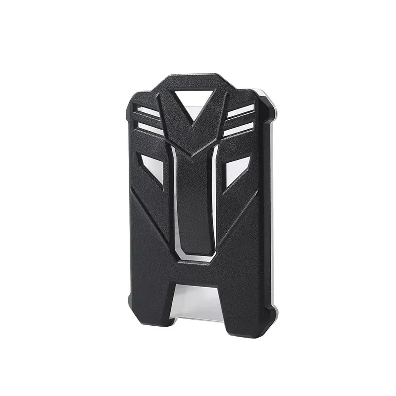 Bobine à badge rétractable robuste en acier, porte-clés avec cordon d'identification tactique (1 pièce) 10