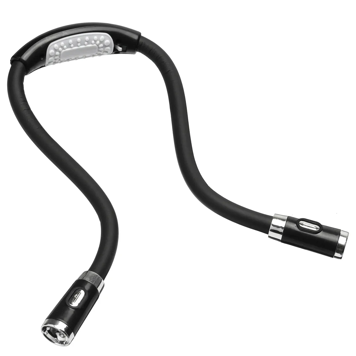 Lampe de lecture LED à col flexible, bras pliable et luminosité réglable, idéale pour la lecture, le bricolage et le tricot 9