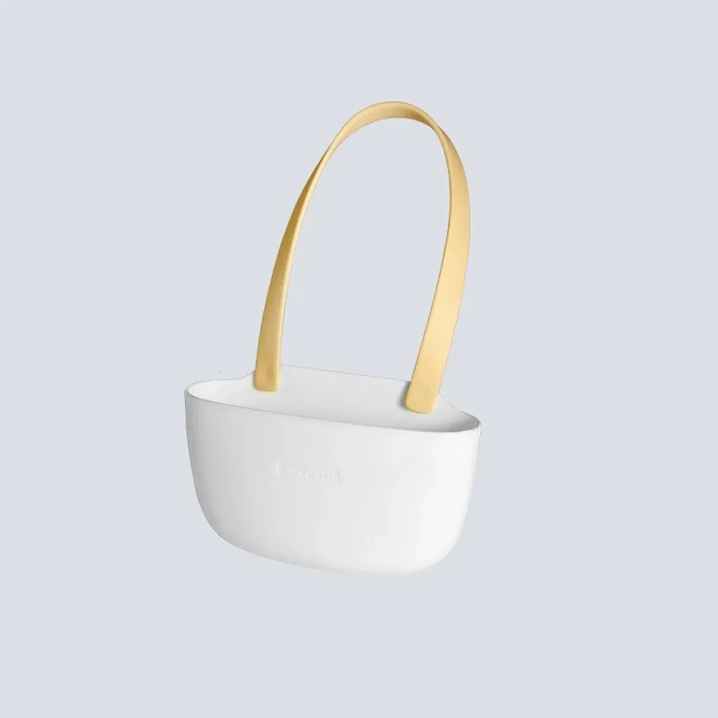 Égouttoir d'évier avec porte-éponge, porte-savon et panier de rangement 8
