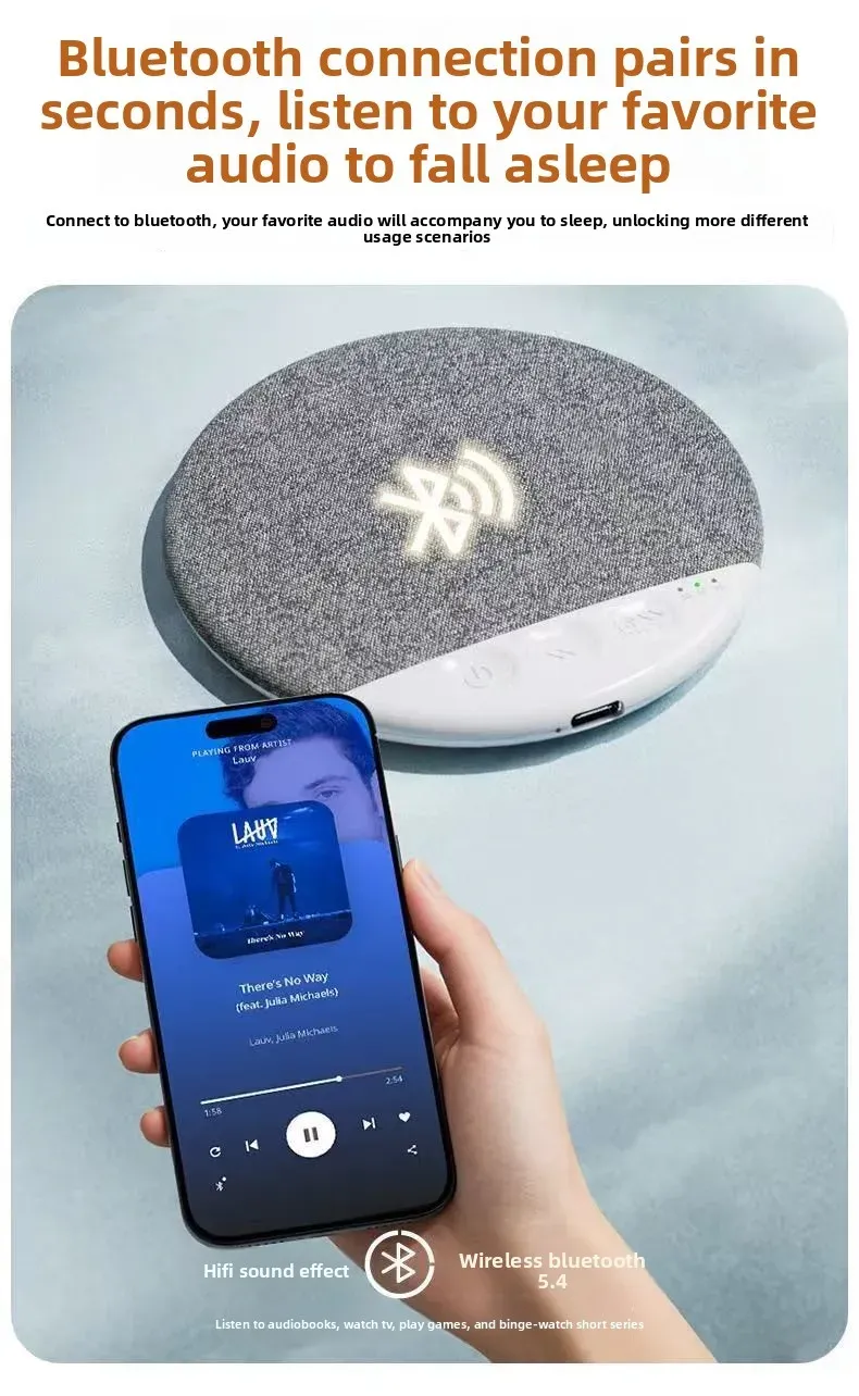 Mini haut-parleur Bluetooth, ambiance nocturne