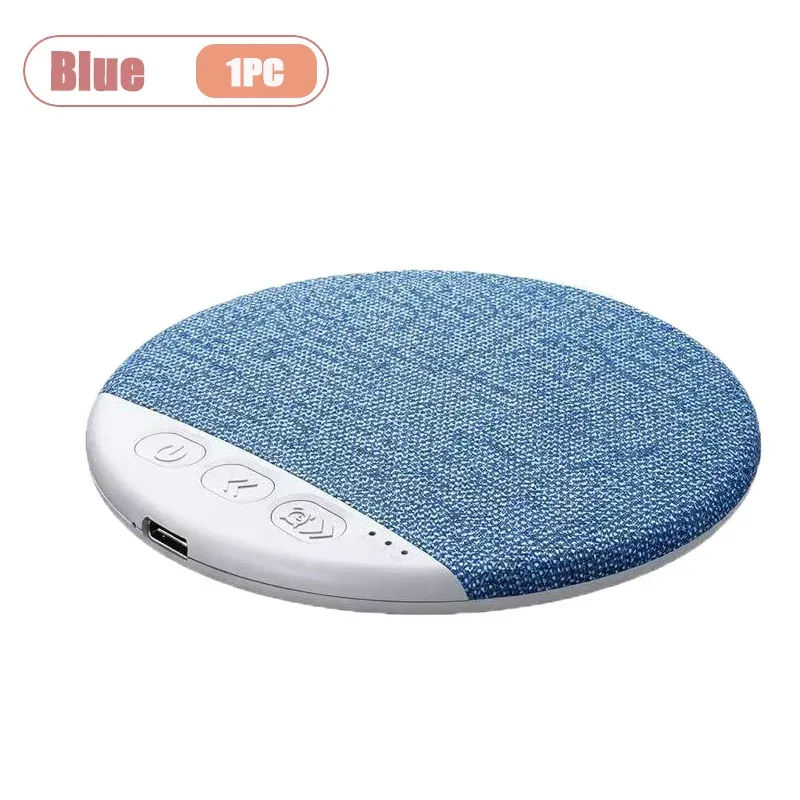 Mini haut-parleur Bluetooth sans fil pour dormir sous l'oreiller, disque sonore portable rechargeable 16