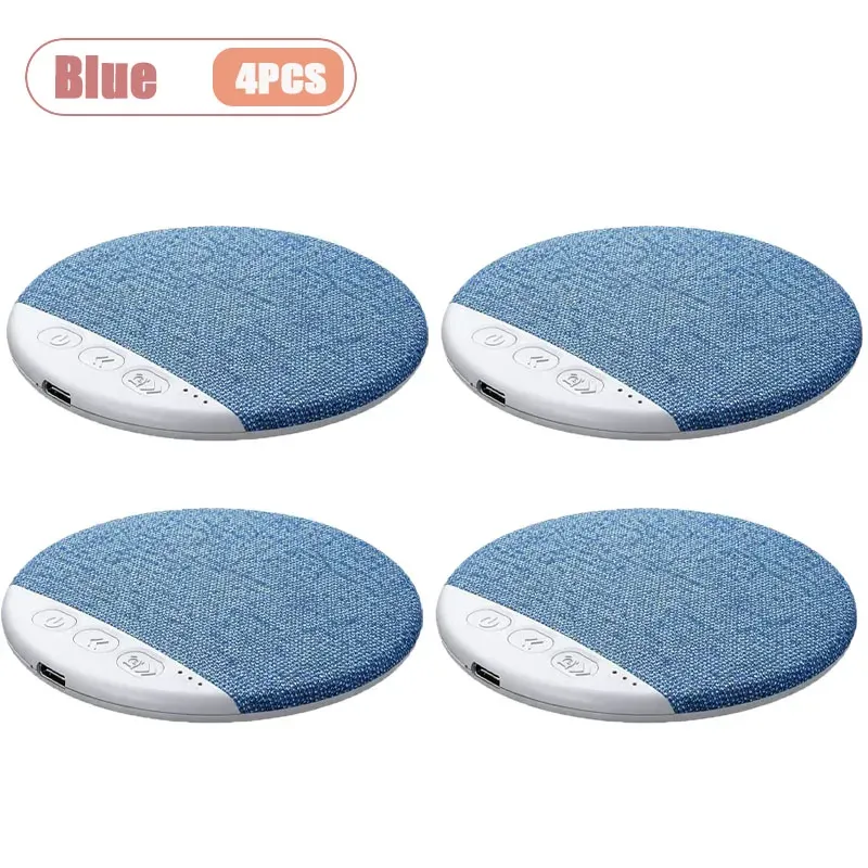 Mini haut-parleur Bluetooth sans fil pour dormir sous l'oreiller, disque sonore portable rechargeable 9