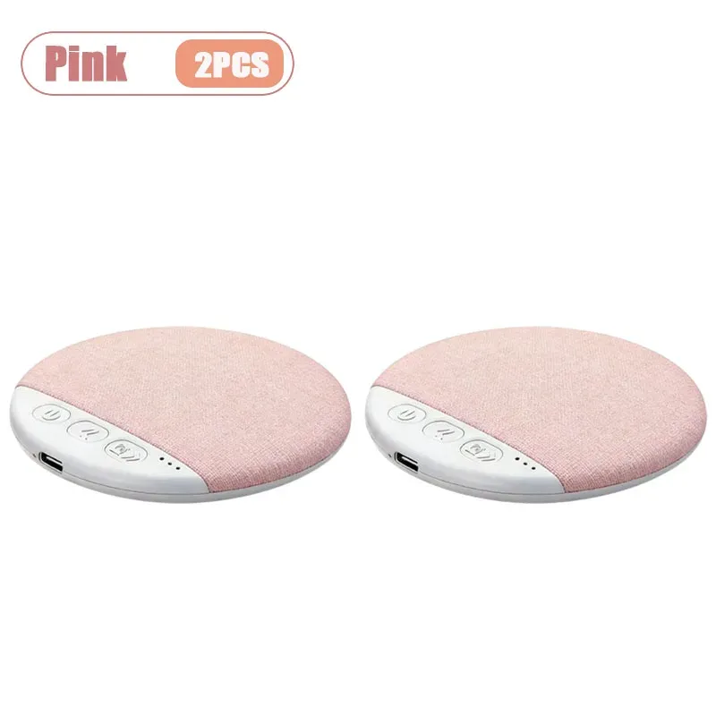 Mini haut-parleur Bluetooth sans fil pour dormir sous l'oreiller, disque sonore portable rechargeable 7