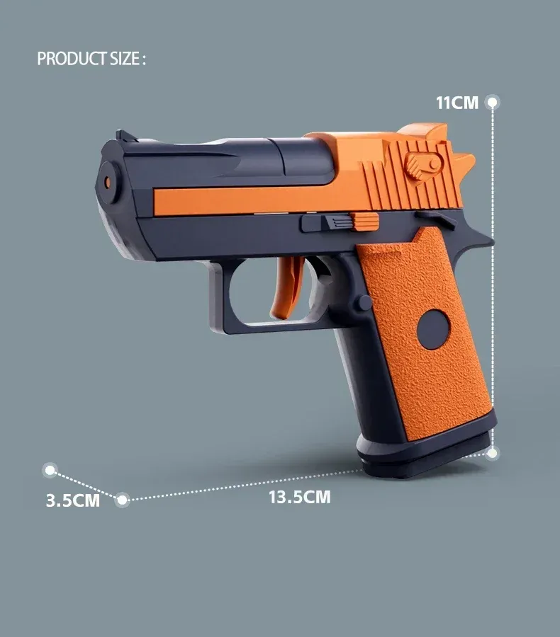 Mini pistolet à eau manuel, finitions soignées