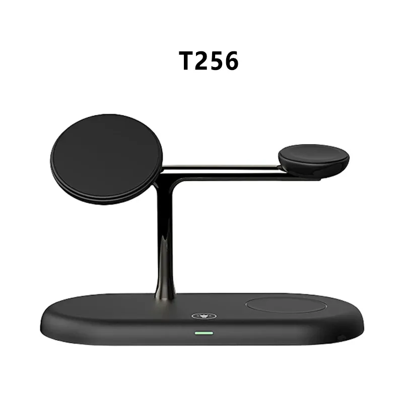 Support de chargeur sans fil 3 en 1 pour iPhone 12/13/14/15/16/17, station de charge rapide pour Apple Watch 10/9/8/7/6/5/4 et AirPods 2/3/Pro 6
