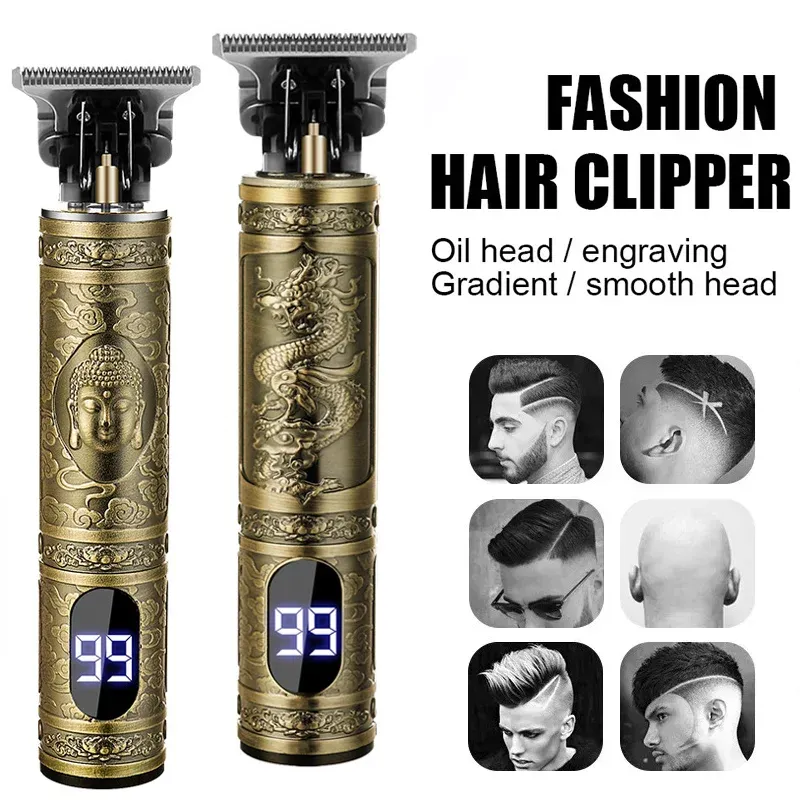 Tondeuse à cheveux sans fil en utilisation
