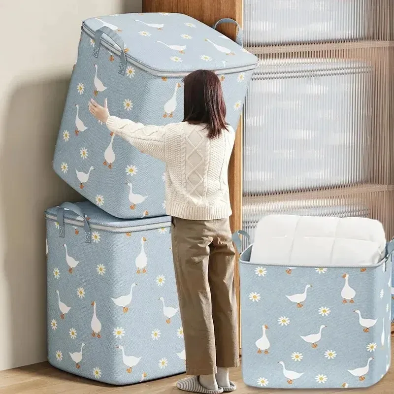 Sac de rangement pliable et imperméable à grande capacité pour poudres - Image 1
