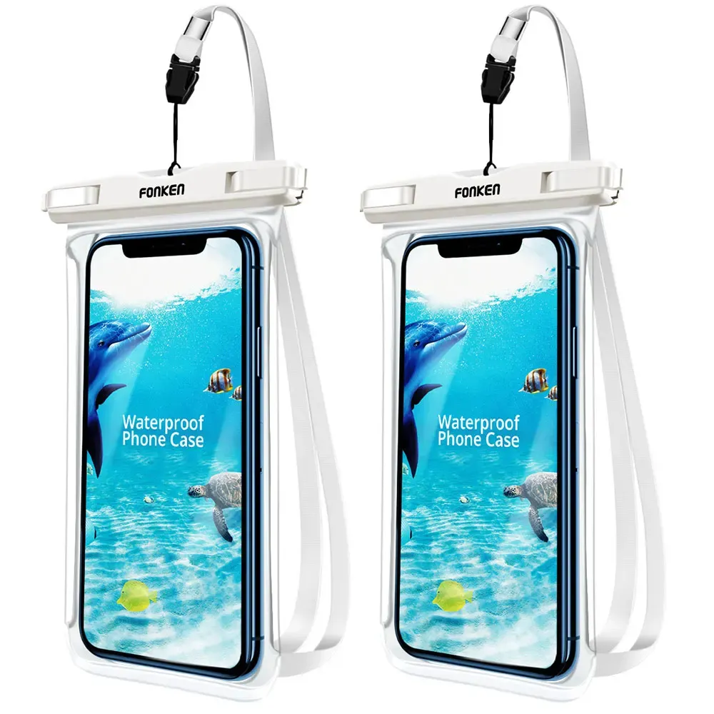 Pochette étanche transparente pour smartphone, compatible iPhone 15 16