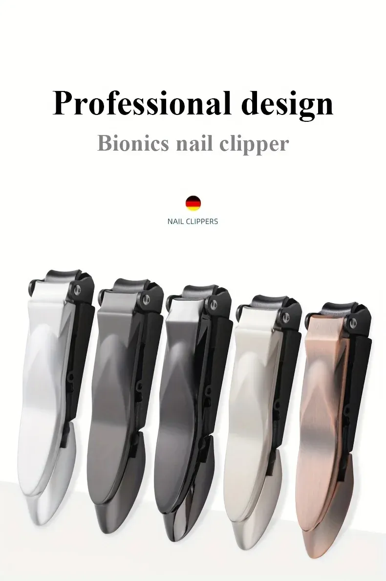 Coupe-ongles pour hommes avec receveur, vue d'ensemble
