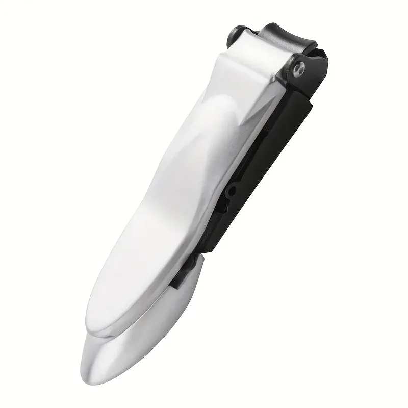 Coupe-ongles pour hommes avec récupérateur, coupe-ongles autocollecteur et résistant, à levier ergonomique, pour garder les ongles 7