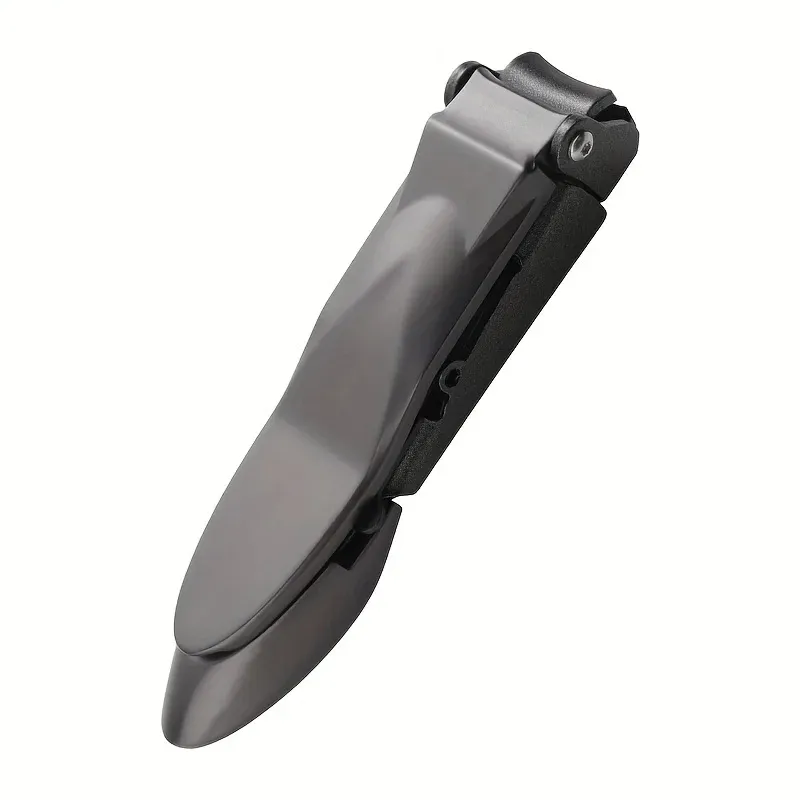 Coupe-ongles pour hommes avec récupérateur, coupe-ongles autocollecteur et résistant, à levier ergonomique, pour garder les ongles 9