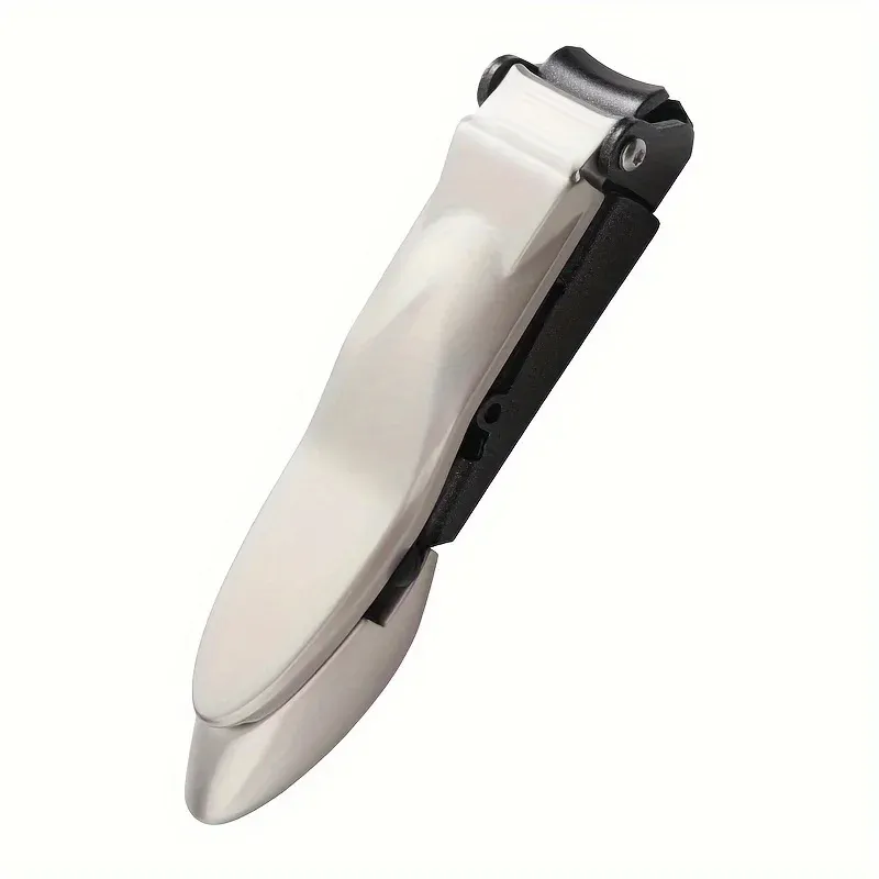 Coupe-ongles pour hommes avec récupérateur, coupe-ongles autocollecteur et résistant, à levier ergonomique, pour garder les ongles 11