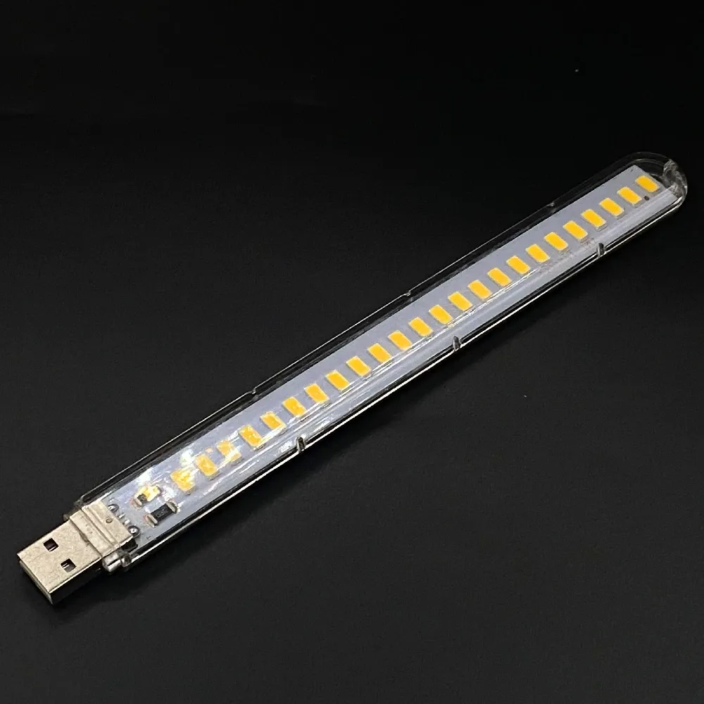 Lampe de livre LED USB, esthétique et finition