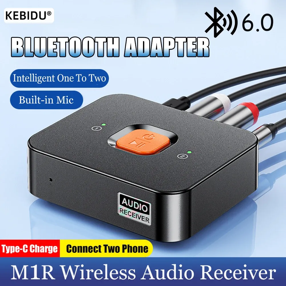 Récepteur Bluetooth 6.0 pour une diffusion audio sans fil