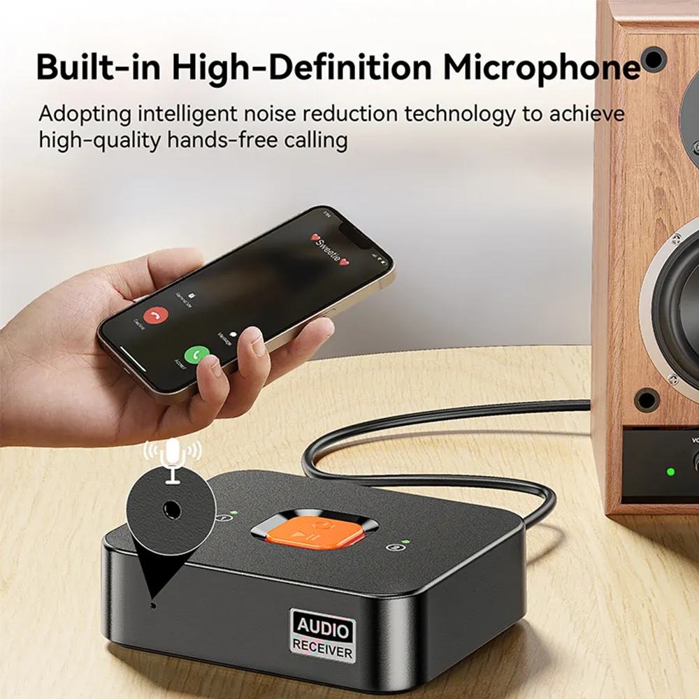 Ambiance d'écoute domestique avec le récepteur Bluetooth
