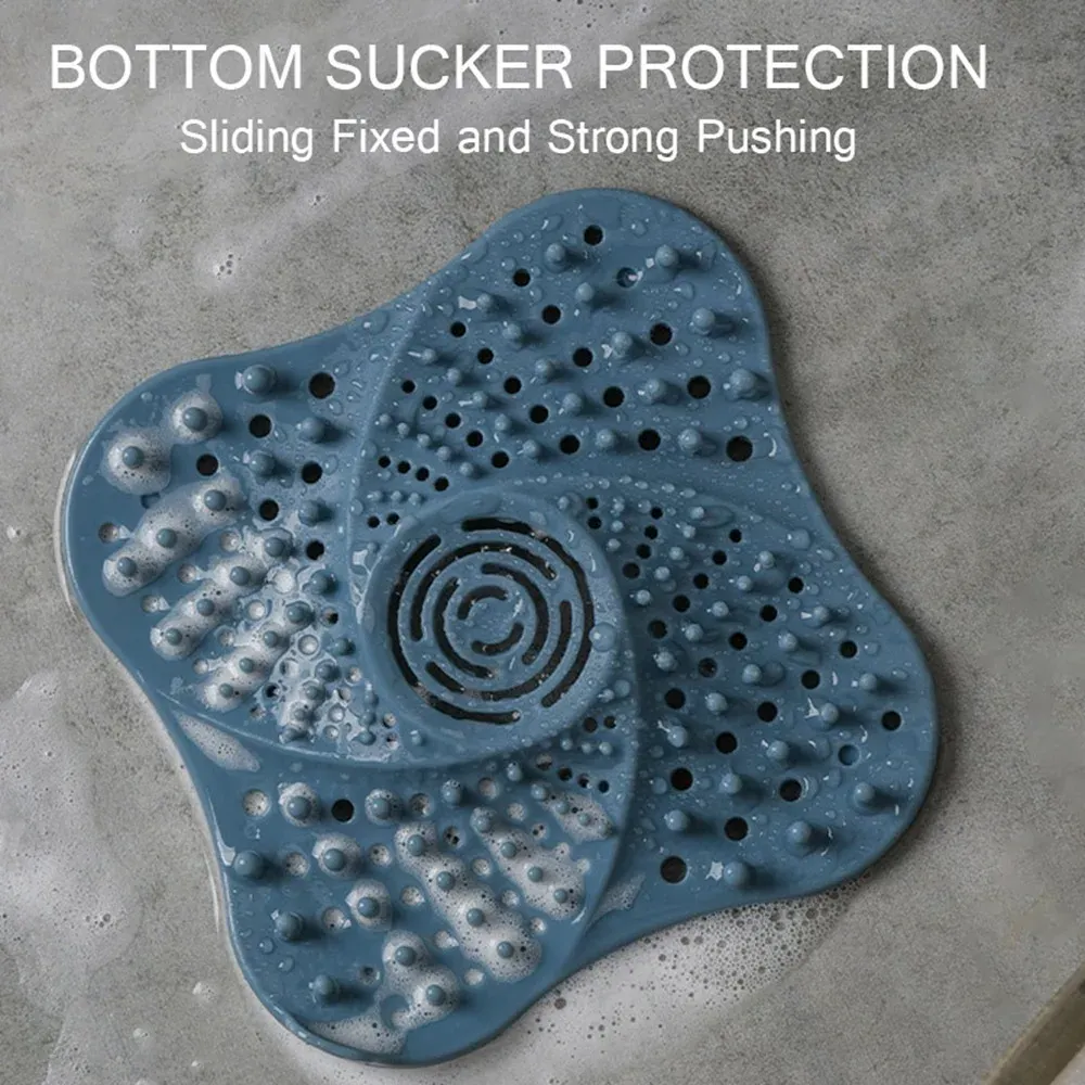 Crépine anti-blocage pour cheveux, pour douche, lavabo et évier 6