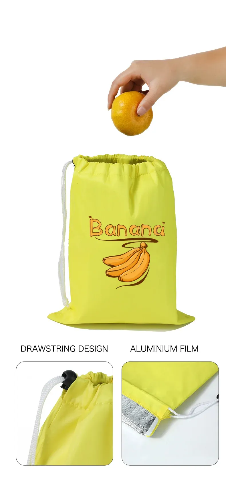 Pochette en nylon de qualité alimentaire