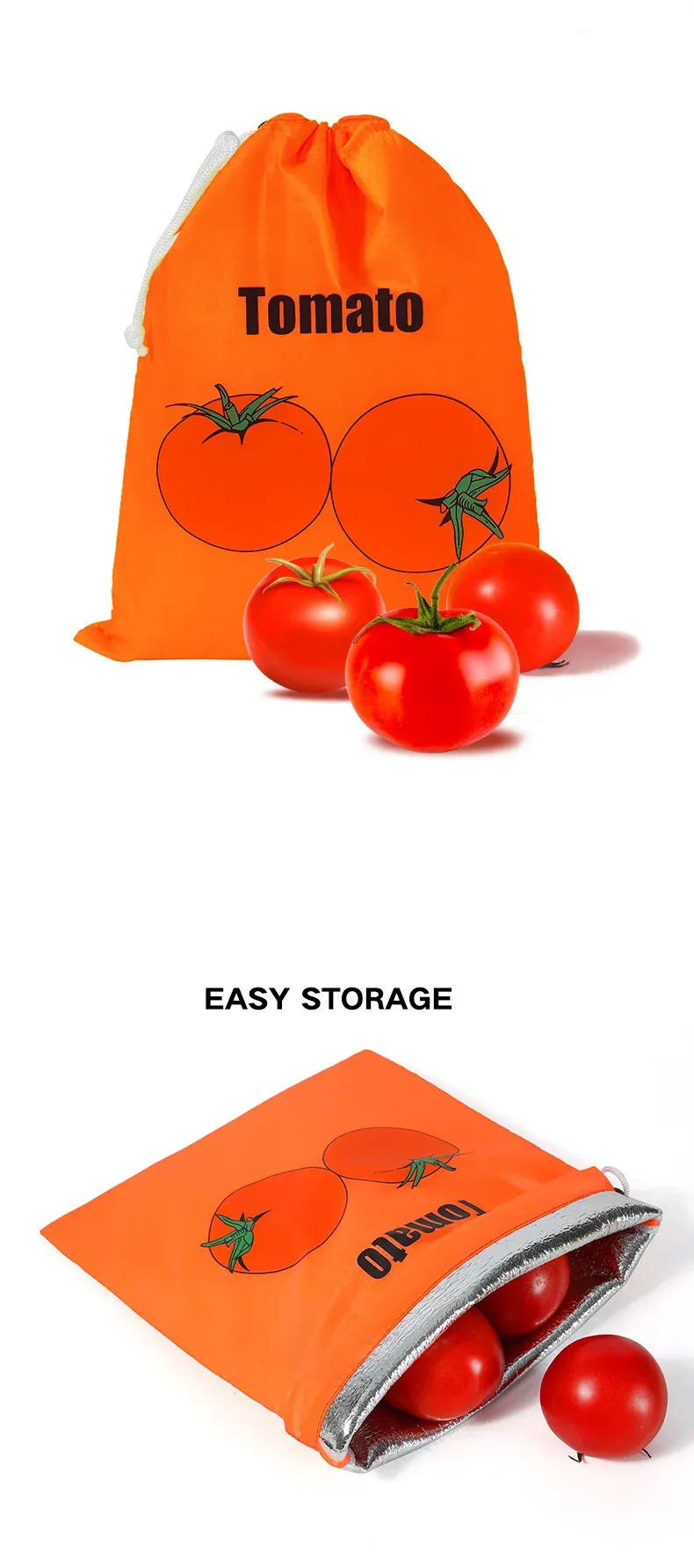 Sac de rangement pour bananes et tomates