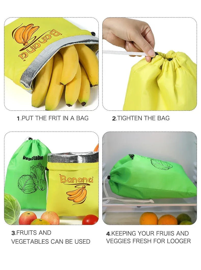 Sac réutilisable pour fruits et légumes