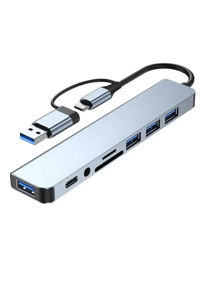 Hub USB-C 8-en-2 pour Xiaomi, vue d'ensemble du design