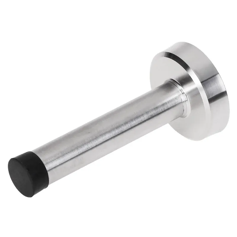 Butoir de porte en acier inoxydable, détail de l'embout