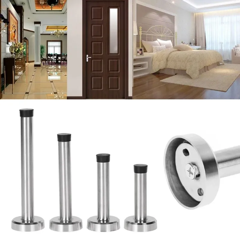Butoir de porte en acier inoxydable, finition