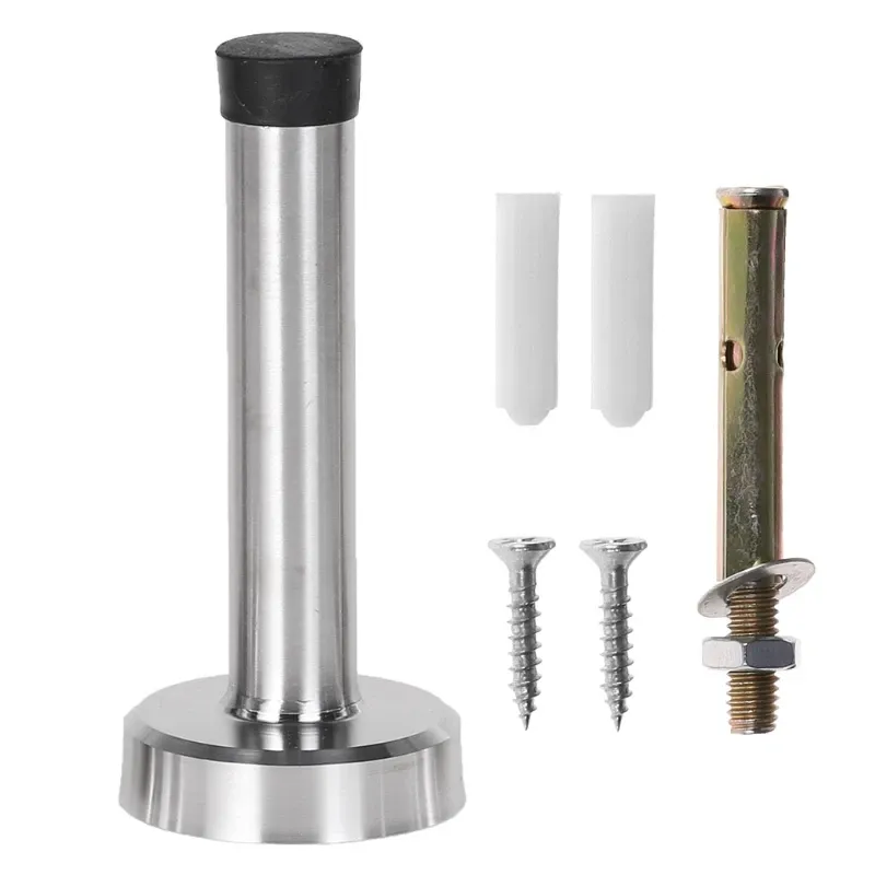 Butoir de porte en acier inoxydable, base d'appui