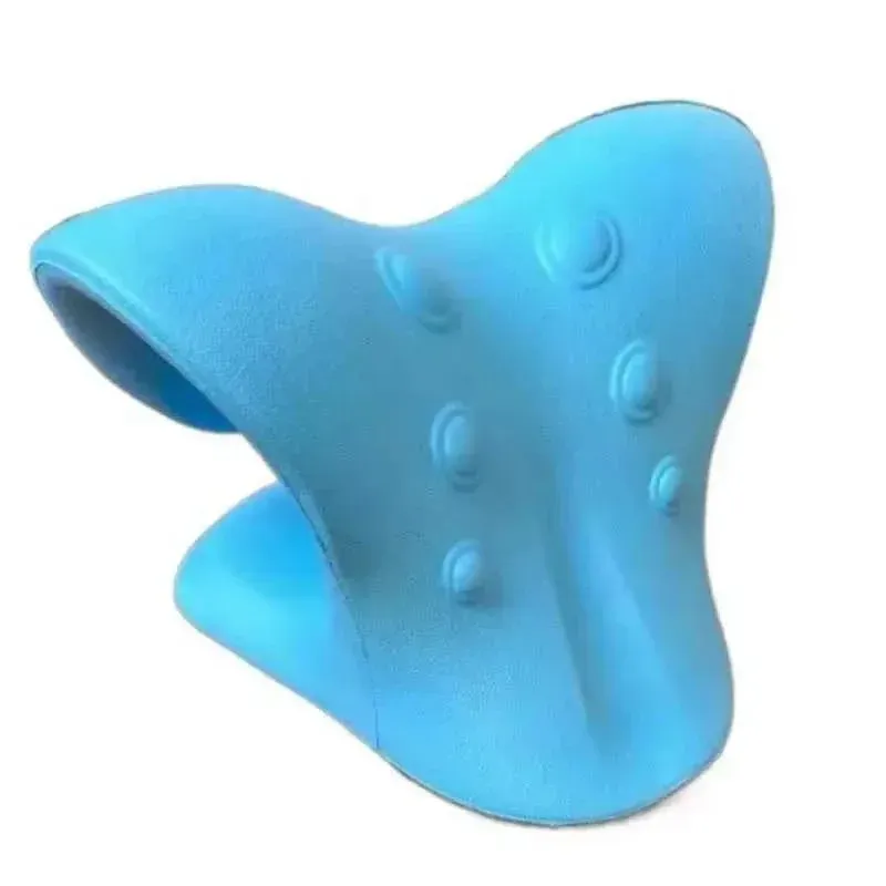 Oreiller de massage cervical portable à points de pression, correction par gravité pour usage domestique 5