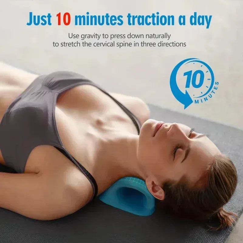 Oreiller de massage cervical portable, détail du design
