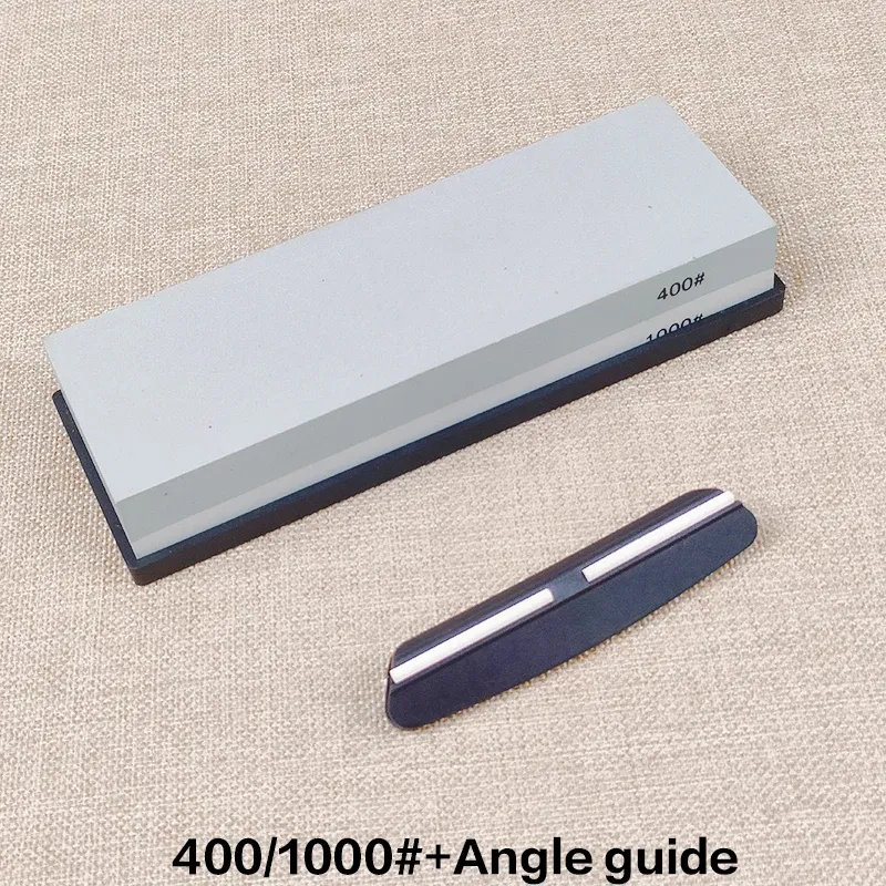 Guide d'affûtage à clip pour couteaux, tige en céramique, angle 15° 24