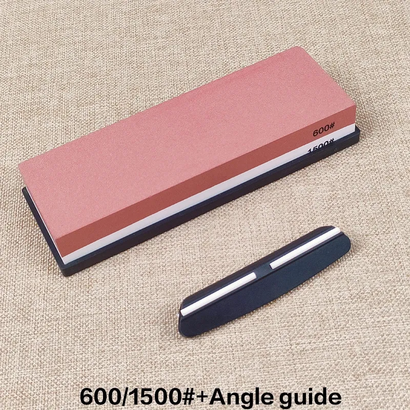 Guide d'affûtage à clip pour couteaux, tige en céramique, angle 15° 25