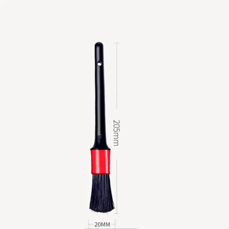 Kit de brosses de nettoyage automobile, 1 à 5 pièces : brosses de détail pour intérieur, jantes et surfaces en plastique 7