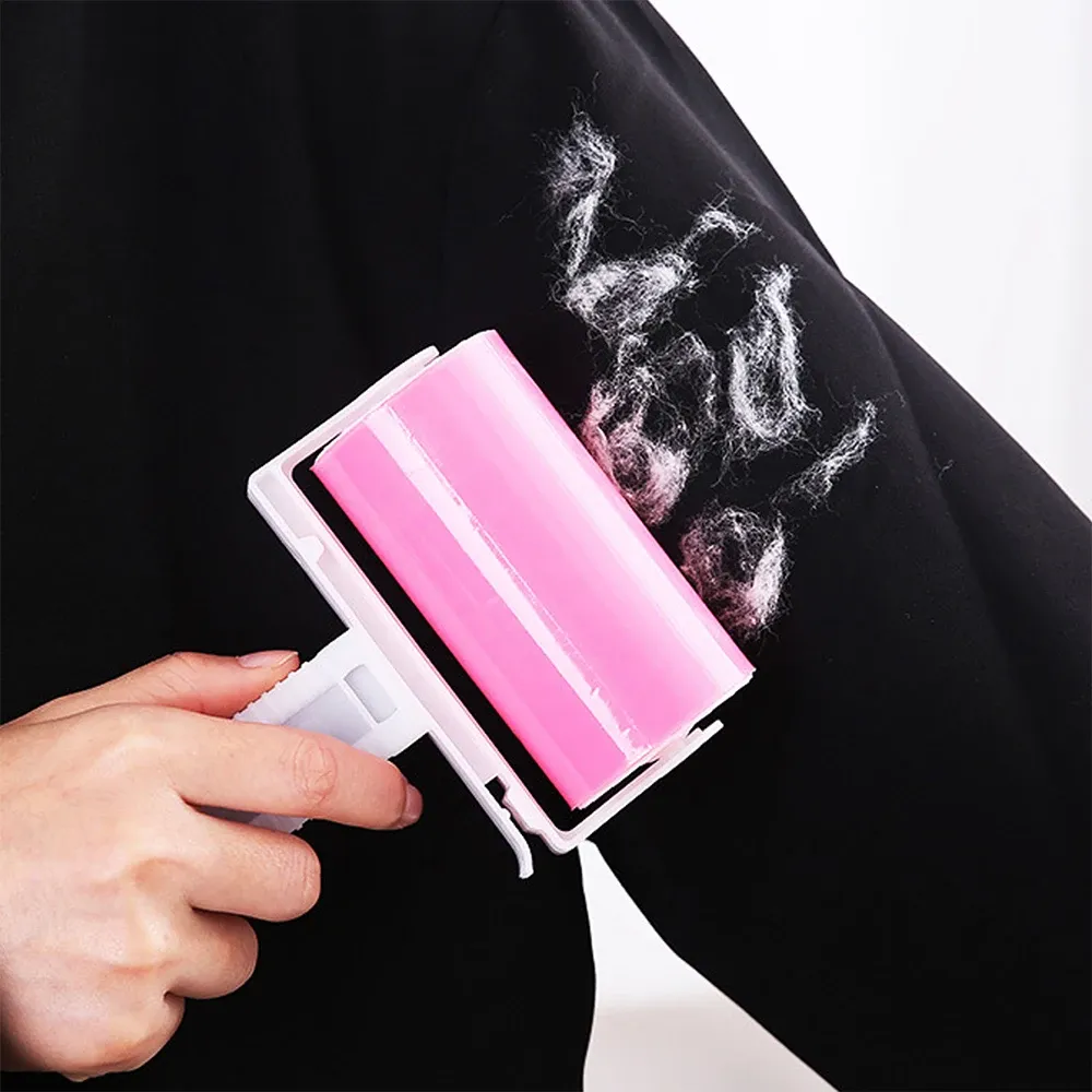 Rouleau anti-peluches réutilisable et lavable pour vêtements, idéal pour les poils d'animaux 5
