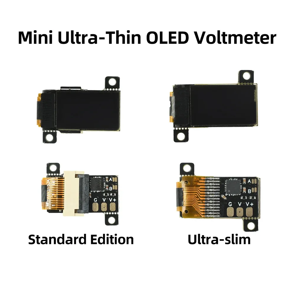 Voltmètre numérique compact vue principale