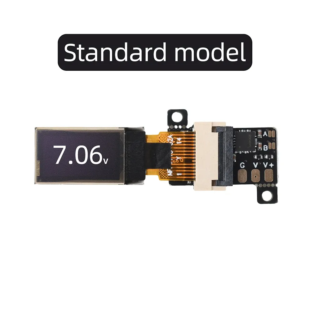 Mini voltmètre numérique CC 0-30 V, afficheur OLED 0,5 pouce, haute précision, compteur de tension 2/3 fils, réglable 5 Hz/10 Hz 7