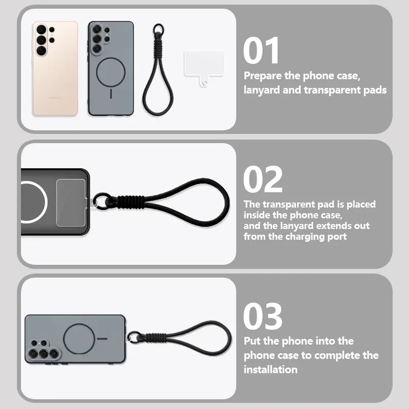 Coque magnétique MagSafe, en situation